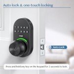 Yamiry Keyless Smart Lock with Handle