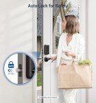 Veise Keyless Fingerprint Door Lock - Matte Black