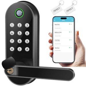 Fingerprint Smart Door Lock with Code Entry