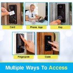LOCKSTAR® Keyless Smart Door Lock with Multiple Access