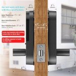 Fingerprint Smart Door Lock with Code Entry