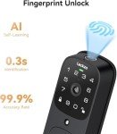 Smart Video Door Lock with WiFi and App Control