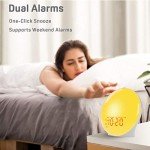 Sunrise Simulation Alarm Clock for Heavy Sleepers