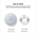 Google Nest Wifi Thermostat - Snow