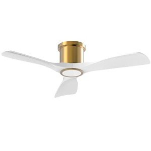 Smart 52-Inch Ceiling Fan with Light & Remote