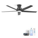 52" Smart Ceiling Fan with Lights, Alexa Compatible