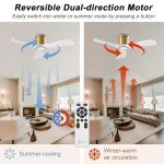 Smart 52-Inch Ceiling Fan with Light & Remote