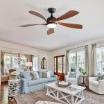 Sofucor 52" Smart Ceiling Fan with Remote