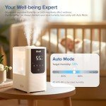 Smart Mist Humidifier with Oil Diffuser