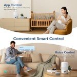 Smart Cool Mist Humidifier for Bedroom & Nursery