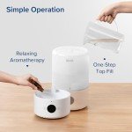 Smart Cool Mist Humidifier for Bedroom & Nursery