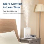 LEVOIT Quiet Humidifier & Essential Oil Diffuser