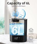 BREEZOME 6L Ultrasonic Humidifier & Essential Oil Diffuser