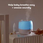 3-in-1 Cool Mist Humidifier with Nightlight