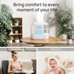 Dreo Top Fill 4L Quiet Cool Mist Humidifier