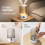 Homvana 3.6L Cool Mist Humidifier & Diffuser
