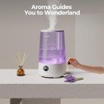 Homvana 3.6L Cool Mist Humidifier & Diffuser