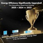 Energy Star 2025 Smart Dehumidifier with Drain Hose