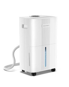 21-Pint Portable Dehumidifier with Smart Humidity Control