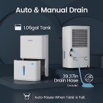 Waykar 80 Pints Energy Star Dehumidifier for Homes