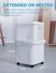 Midea Cube 50 Pint Smart Dehumidifier with Pump