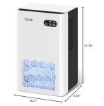 ToLife 1000 sq.ft Dehumidifier with LED Light