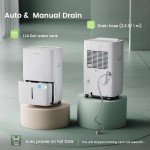 Waykar 80 Pints Energy Star Dehumidifier for Large Rooms