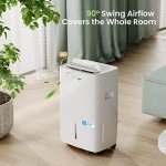Waykar Energy Star 120 Pint Dehumidifier for Large Spaces