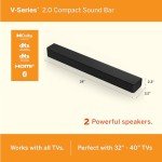 VIZIO V-Series 2.0 Compact Bluetooth Sound Bar