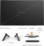 50" 4K UHD Smart TV with Alexa Voice Remote