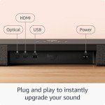 Amazon Fire TV Soundbar Plus with Subwoofer & Speakers