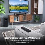 Saiyin 100W Smart TV Sound Bar with Subwoofer