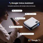 Google TV Smart Projector with 4K UHD & Dolby Sound