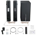 Saiyin 100W Smart TV Sound Bar with Subwoofer