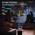 Google TV Smart Projector with 4K UHD & Dolby Sound