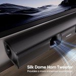 Compact 90W Sound Bar with Subwoofer for TV