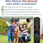 LG Smart TV Remote Replacement with Voice Control