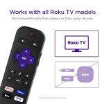 Roku TV Remote - Easy Setup with App Shortcuts