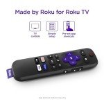 Roku TV Remote - Easy Setup with App Shortcuts