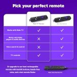 Roku TV Remote - Easy Setup with App Shortcuts