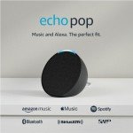 Echo Pop Smart Speaker with Color Bulb Bundle