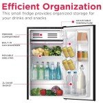 Frigidaire Compact Refrigerator with Adjustable Thermostat