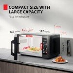 Toshiba Compact Microwave with Auto Menus & Child Lock