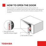 TOSHIBA Smart Countertop Microwave with Alexa, 1100W