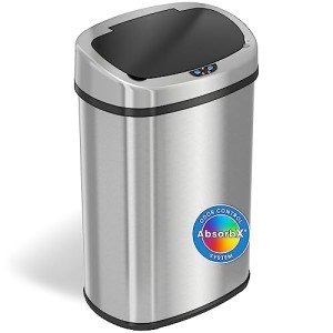 iTouchless 13 Gallon Automatic Kitchen Trash Can