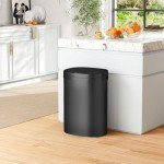 Touchless 13 Gallon Trash Can with Lid