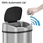 iTouchless 13 Gallon Automatic Kitchen Trash Can