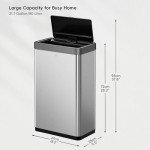 EKO Mirage X 80L Touchless Motion Sensor Trash Can
