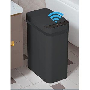Yatmung 2.5 Gallon Touchless Trash Can - Black