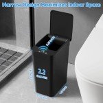 Automatic Touchless Bathroom Trash Can - 2 Pack